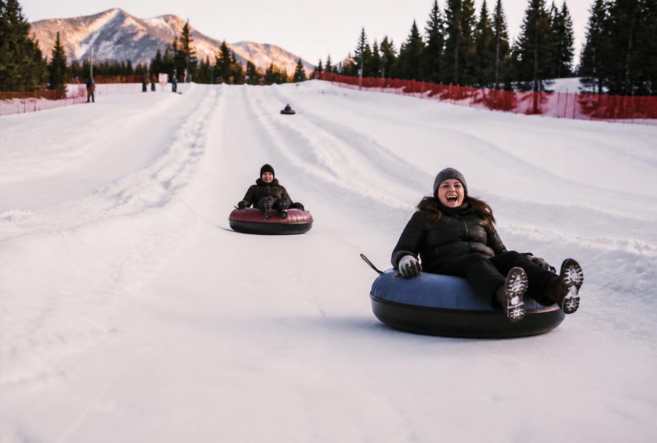 Evening Lit Tubing Session